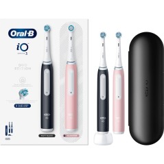 Oral-B iO Series 3 Matt Lack Blush Pink - Ultimate Cleaning Power for a Radiant Smile!
